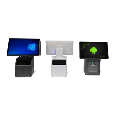 Supermarktkasse 11,6 Zoll Touchscreen eingebauter 80 mm Wärmedrucker inklusive