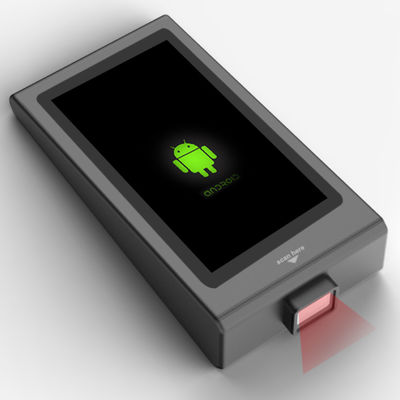 Bimi Supermarkt-Einkaufswagen-Checker mit integriertem 1D/2D-Scanner und 7-Zoll-Display