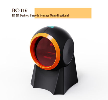 2D-allseitiger Desktop Barcode Scanner Drahtgebundene Plattform für schnelles Lesen im Supermarkt