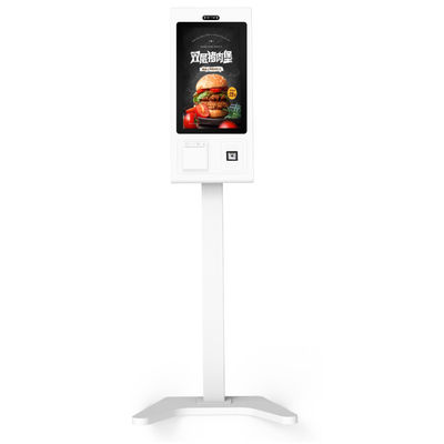 Kostenloser 21,5/32-Zoll-Zahlungskiosk mit Pos-Barcode-Scanner und Ticket-Drucker