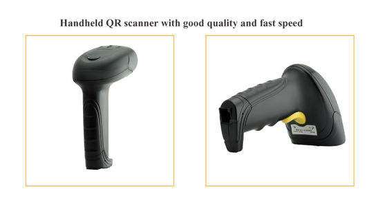 IP45-geschützter drahtgebundener 2D-Barcode-Scanner mit 32-Bit-CPU für das Lesen von drahtgebundenem Computercode