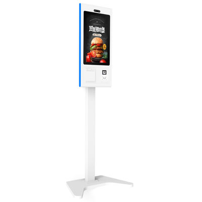 Bequemer Kassen-/Kartenauszahlungskiosk mit 2D-Scanner und Thermalprinter 21,5 Zoll Schwarz