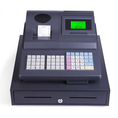 POS-Terminal mit 58mm Drucker 128mm * 64mm Display und 3 Rechnungen 5 Münzen Kassenfach