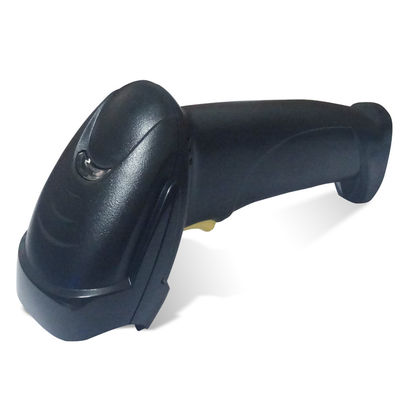 Einzeliges Linienscanner Handheld 1D Laser Barcode Scanner für Einzelhandel und Supermarkt in Schwarz