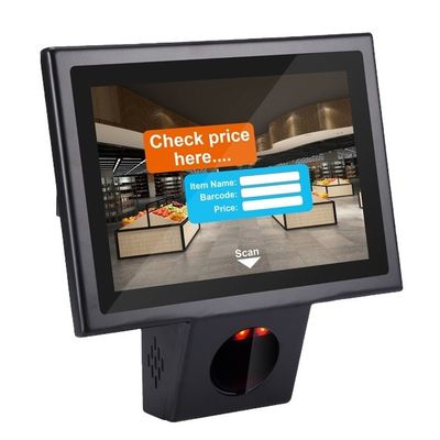 10.1 Zoll Touchscreen-Checker mit eingebauten Barcode-Scanner und 16G SSD