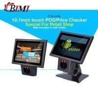 10.1 Zoll Touchscreen-Checker mit eingebauten Barcode-Scanner und 16G SSD