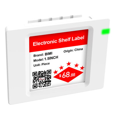 Bimi 4,9 Zoll Digitales E-Papier-Display Elektronisches Regallabel für Supermarkt Windows OS