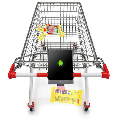 Bequemer Supermarktprüfer mit Scanner und Batterie Pixel Pitch 2,5 mm