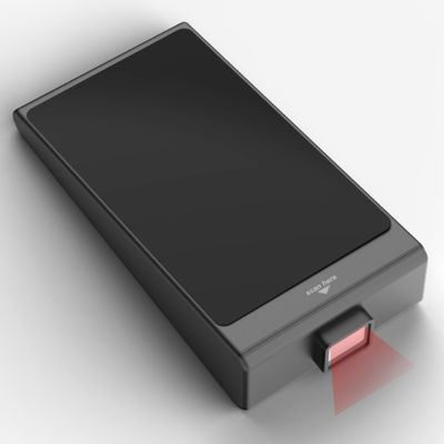 Bequemer Supermarktprüfer mit Scanner und Batterie Pixel Pitch 2,5 mm