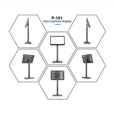 Android-Betriebssystem P-101 10,1 Zoll IPS AD-Bildschirm Kasse Anzeige Stange Kunden Anzeige zweite Anzeige