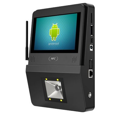 Benutzerdefiniertes Logo Supermarkt Checker 5 Zoll Android OS POE Touchscreen Selbstkontrolle Kiosk