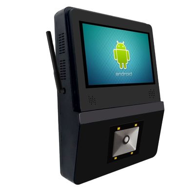 Benutzerdefiniertes Logo Supermarkt Checker 5 Zoll Android OS POE Touchscreen Selbstkontrolle Kiosk