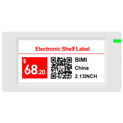 Supermarkt Bimi E-Tinte Display Tag Windows OS Nicht berührbarer Bildschirm Elektronisches Regal Etikett