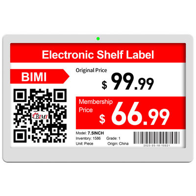 Supermarkt Elektronische Regale Tag Dreifarbige Eink E-Papier Anzeige Kostenlos SDK enthalten