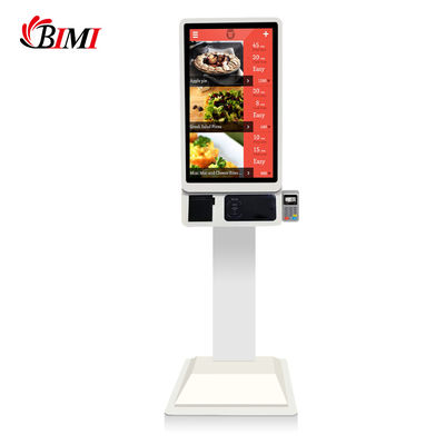 Wandmontierte oder bodenständige Verkaufsautomaten Kiosk für Restaurants Selbstbestellung