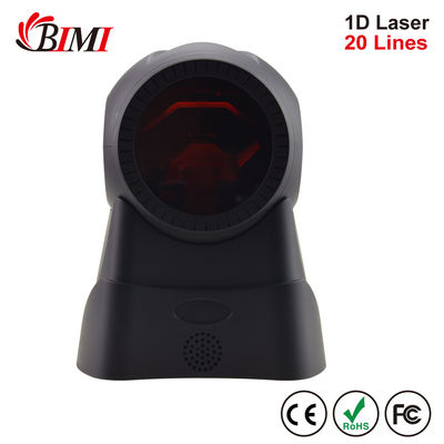 Tragbare 1D-Desktop-Barcode-Scanner mit 20 Zeilen Laser-Barcode-Reader