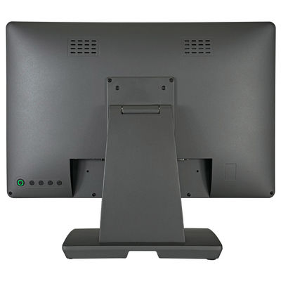 Dunkelgrauer 19 Zoll Wandmontierter Aluminiumlegierung Touchscreen-Display POS PC für Unternehmen