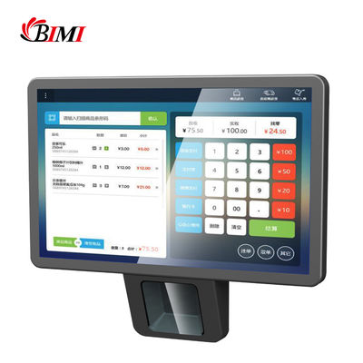 Capacitive Touch Android POS mit eingebautem Laserscanner für die Supermarktkasse