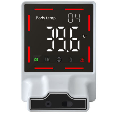 Wandmontiertes menschliches Körperthermometer mit Temperatureinheit °C/°F und Messzeit ≤ 2 s