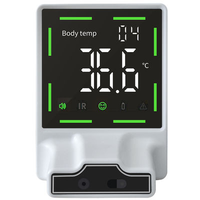Wandmontiertes menschliches Körperthermometer mit Temperatureinheit °C/°F und Messzeit ≤ 2 s