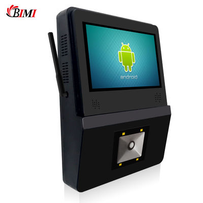 Supermarkt-Checking-System mit 5 Zoll Android-Touchscreen und eingebauten 1D/2D-Scanner
