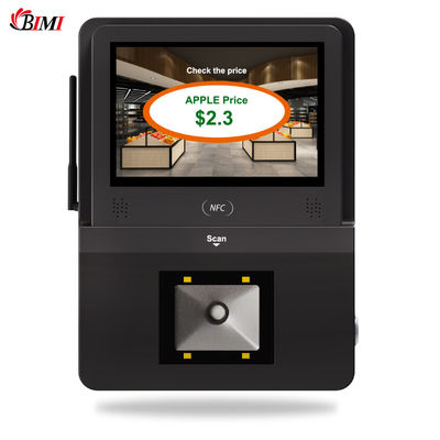 5-Zoll-Touchscreen-Informationsterminal mit integriertem Barcode-Scanner und Effizienz