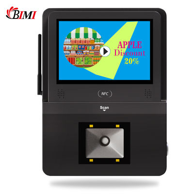 Supermarkt-Selbstbedienungs-Checker mit 5-Zoll-Display und 10-Punkte-Kapazitäts-Touchscreen