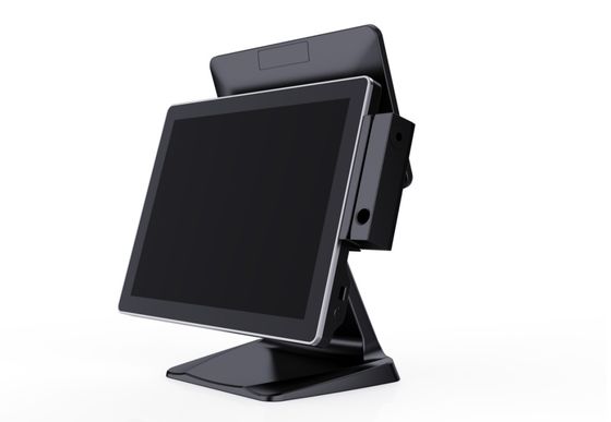 TPV EPOS 15-Zoll-Kassenspeicher mit 128G SSD und Touchscreen auf Aluminium-Alloy-Stand