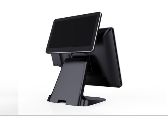 TPV EPOS 15-Zoll-Kassenspeicher mit 128G SSD und Touchscreen auf Aluminium-Alloy-Stand