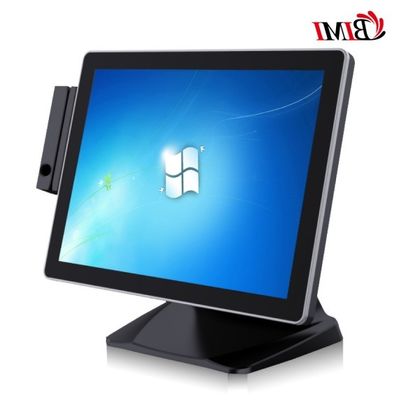 TPV EPOS 15-Zoll-Kassenspeicher mit 128G SSD und Touchscreen auf Aluminium-Alloy-Stand