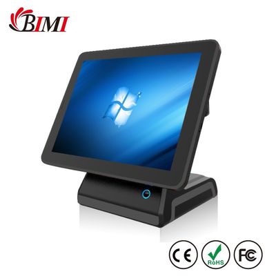 VFD Kundenanzeige 15 Zoll POS-Terminal mit 80 mm Drucker und i5 All-in-One-PC