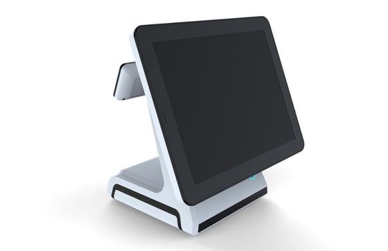 15 Zoll POS für Restaurants Kleidungsstores Buchhandlungen Weiß/Schwarz J1800/J1900/I5 CPU
