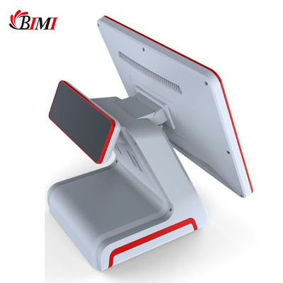 15&quot; Dual Touch Screen POS Lösung mit Flat Capacitive Screen und Hauptbildschirm