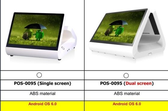 Windows/Android 12-Zoll-POS-Systeme mit LED8-Display und 32 GB-256 GB SSD-Kapazität